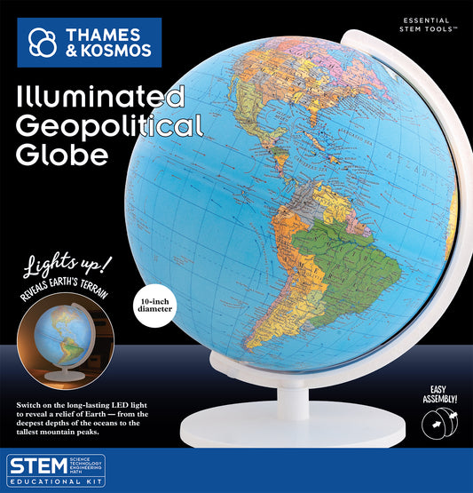 Illuminated Geopoli Globe