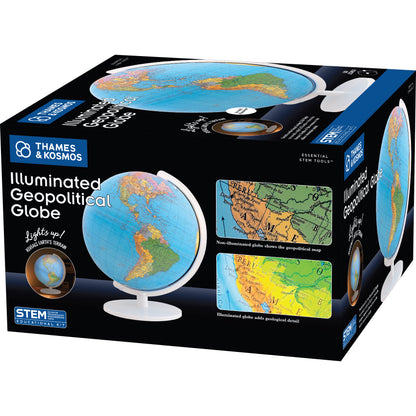 Illuminated Geopoli Globe