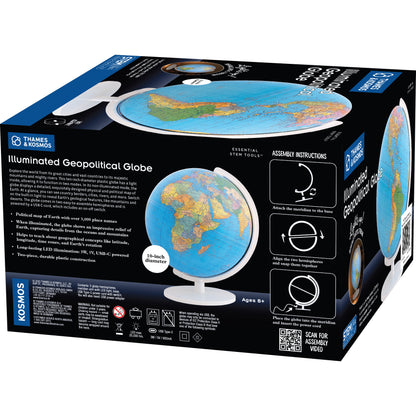 Illuminated Geopoli Globe