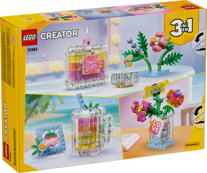 Floral Perfume Bottle