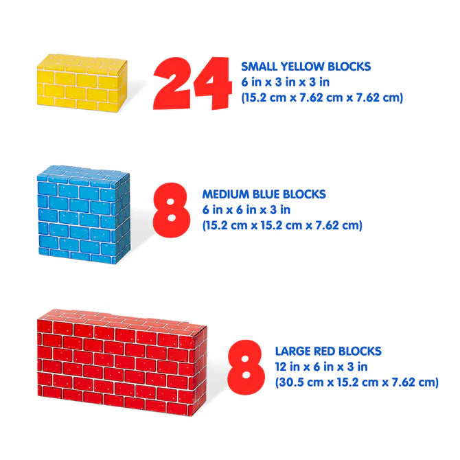 Jumbo Cardboard Blocks
