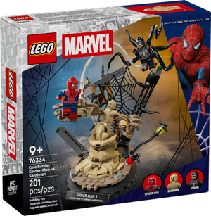 Epic Battle: Spider-Man vs Sandman