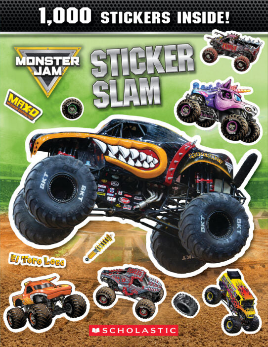 Monster Jam Sticker Slam