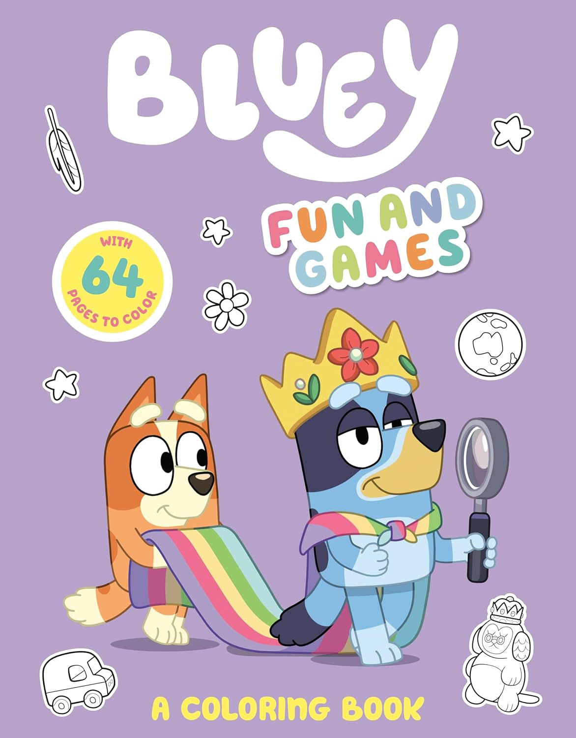 Bluey Coloring Book