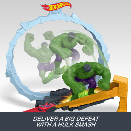 Spider-Man & Hulk HW Slam Launch Set