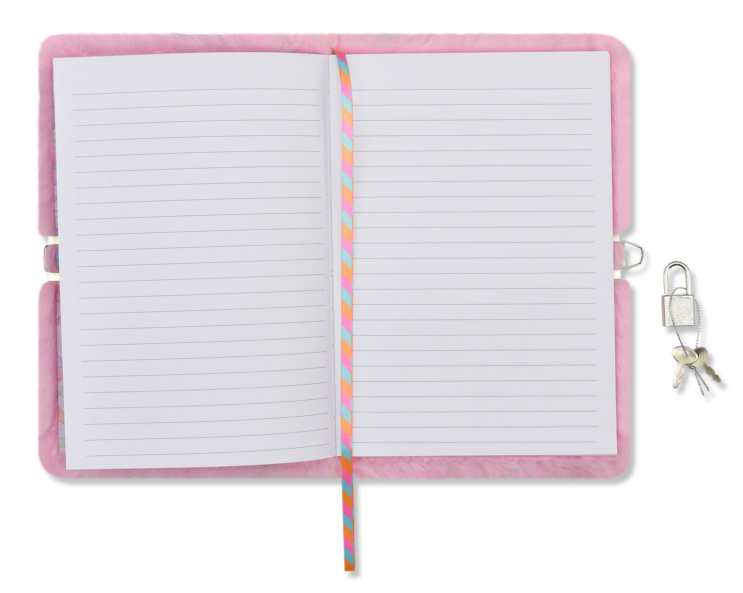 Unicorn Kisses Lock and Key Journal