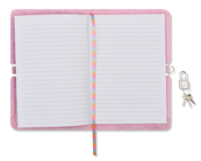 Unicorn Kisses Lock and Key Journal