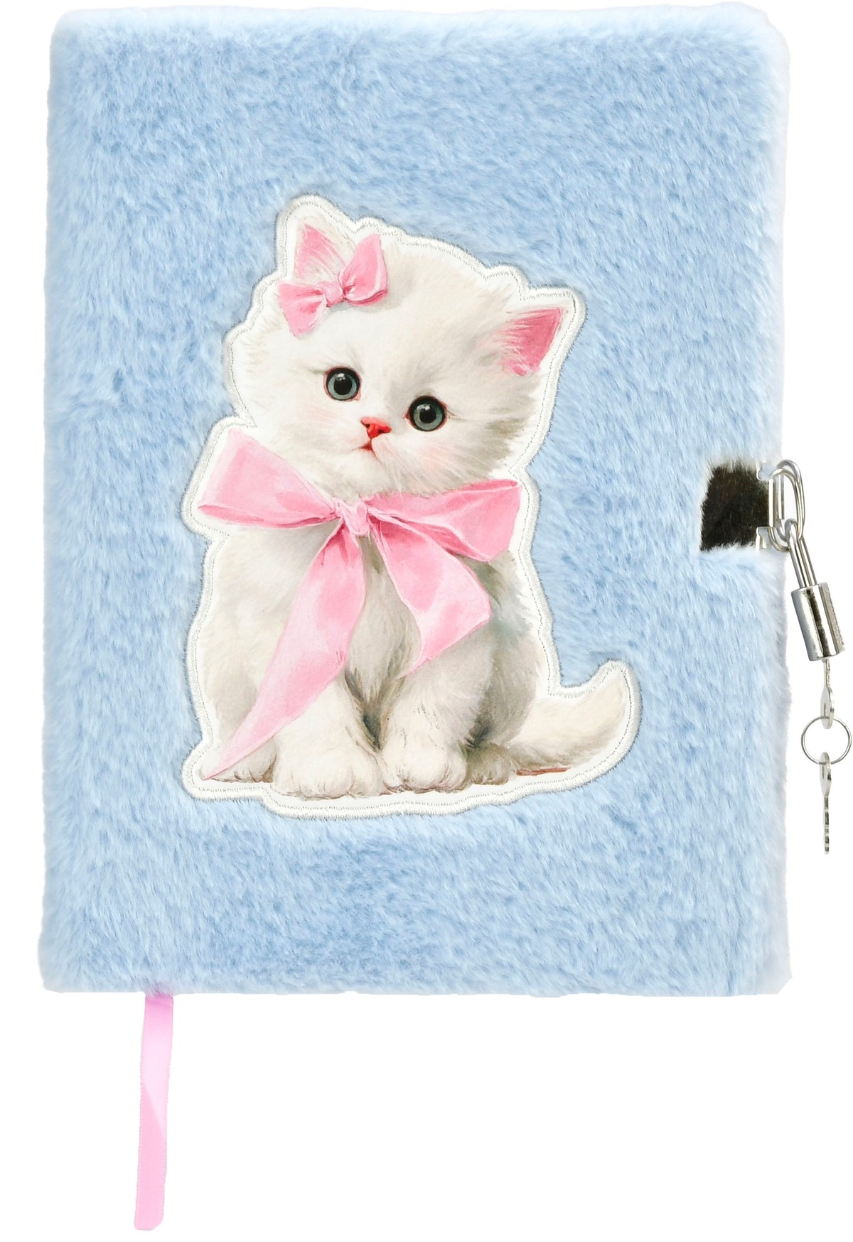 Pretty Kitty Lock and Key Journal