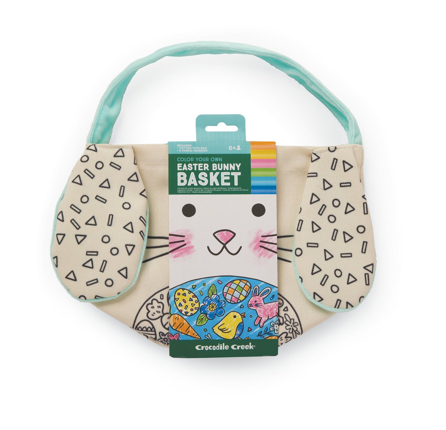 Color Bunny Basket