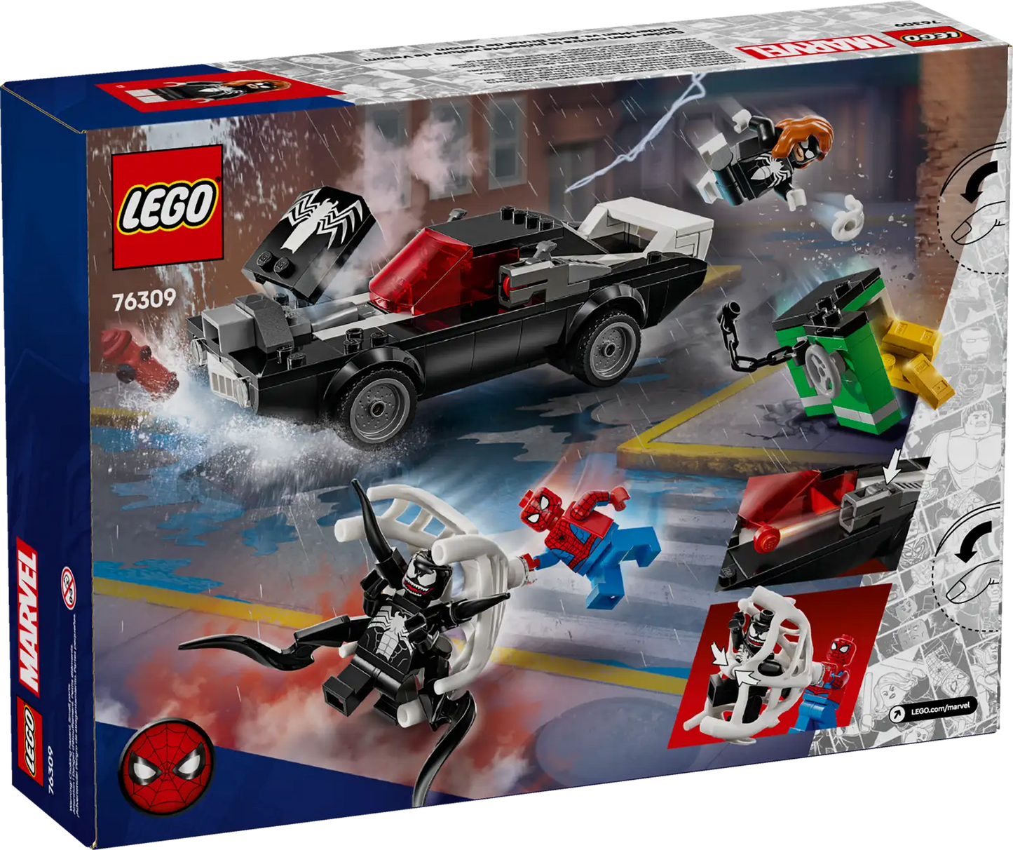Spider Man Vs Venom Muscle Car