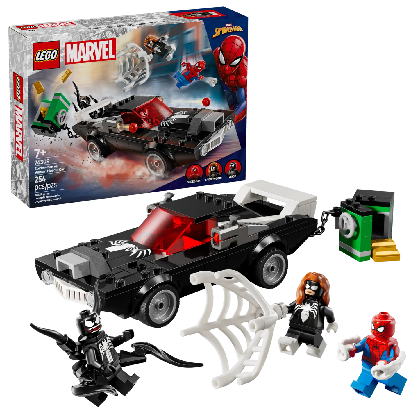 Spider Man Vs Venom Muscle Car