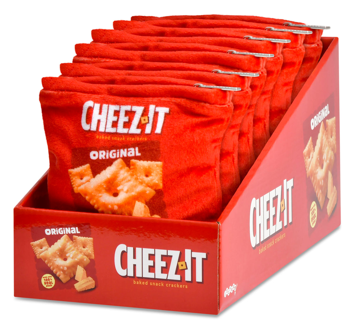 6" Cheez-It Packaging Plush
