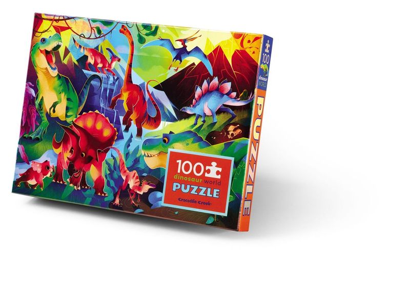 Dino Holographic 100 Pc Puzzle