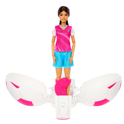 BARBIE® Roll & Reveal™ Soccer Player Doll and Accessories