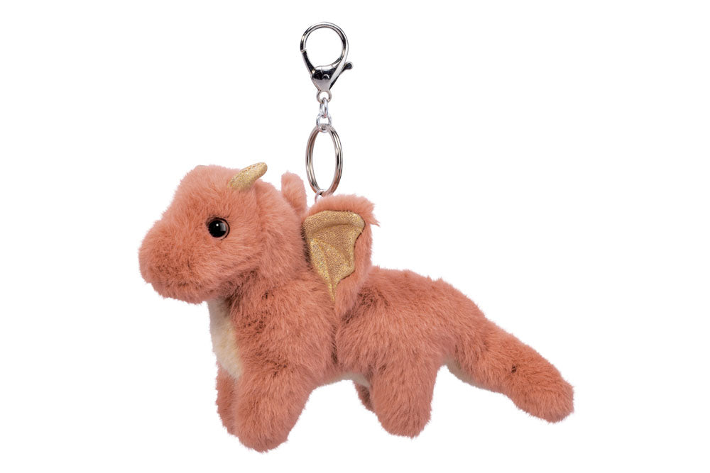 Rust Dragon Bag Charm
