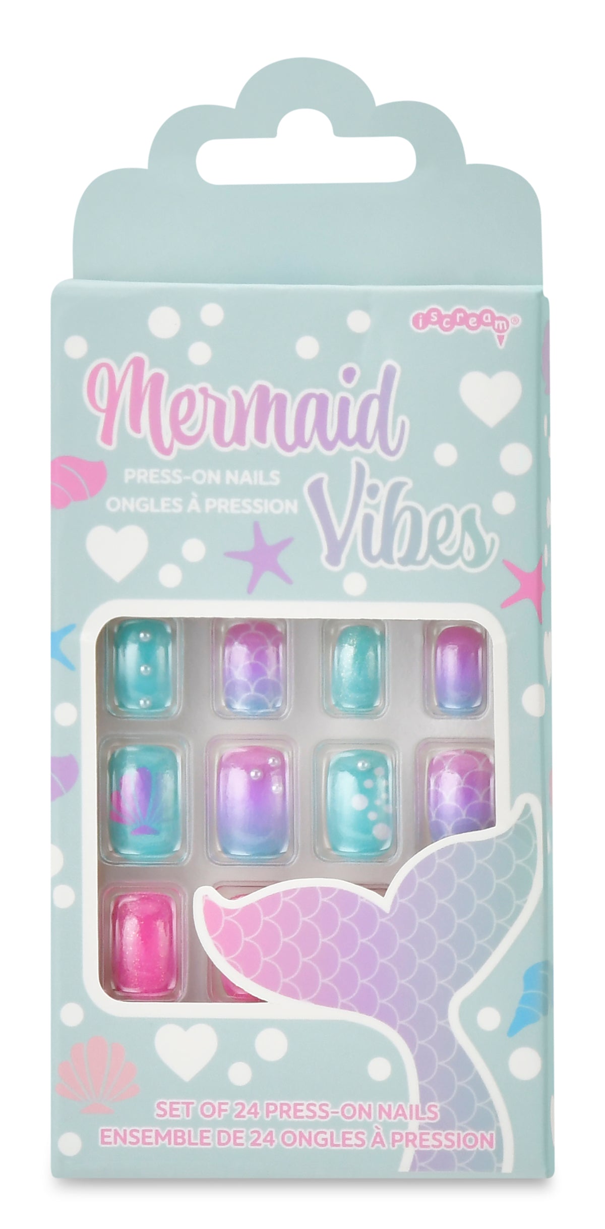 Mermaid Vibes Press-on Nails Set