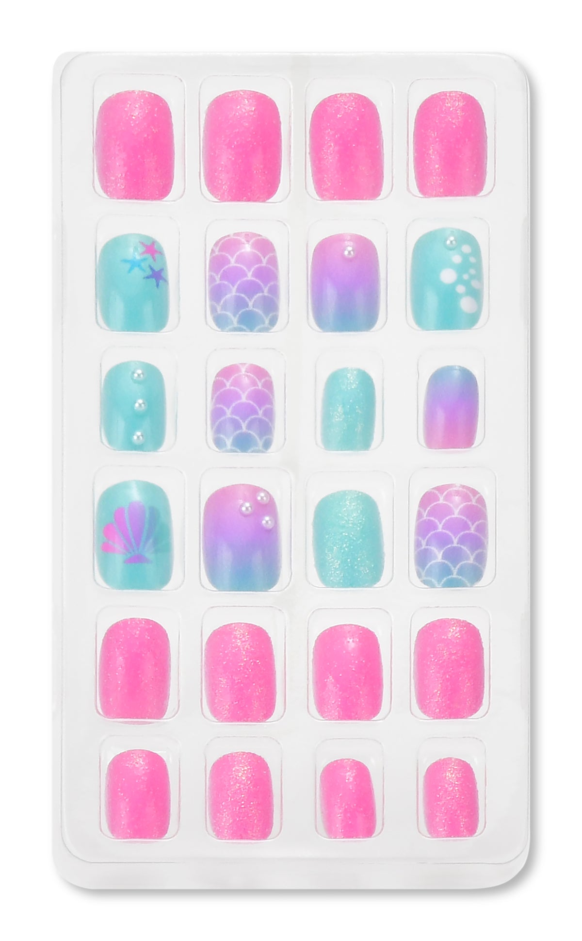 Mermaid Vibes Press-on Nails Set
