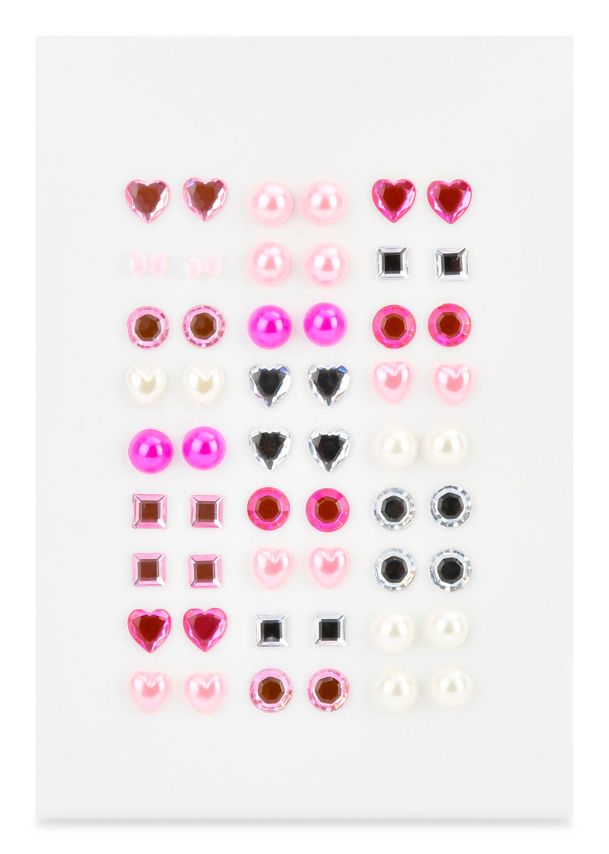 Bow Stick On Earrings