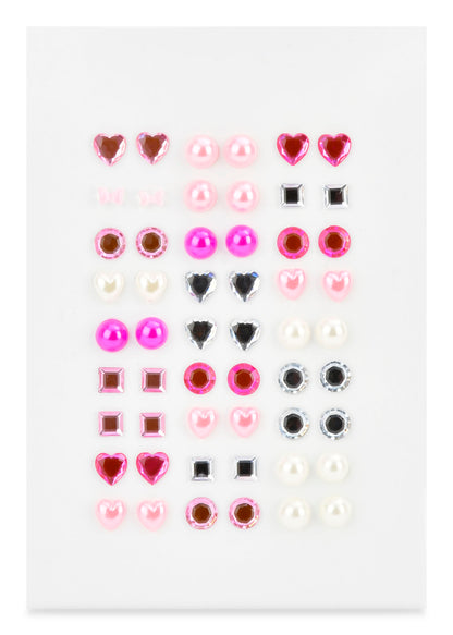 Bow Stick On Earrings