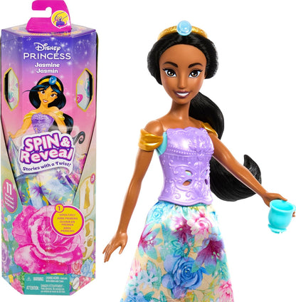 Disney Jasmine Spin Reveal