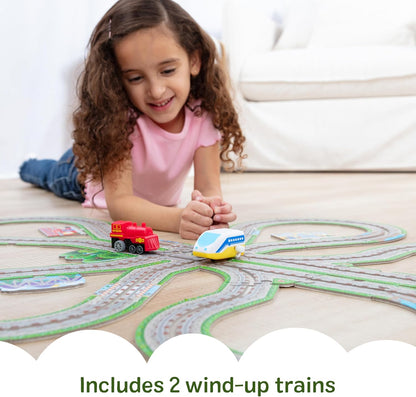 BYO Tracks Floor Puzzle