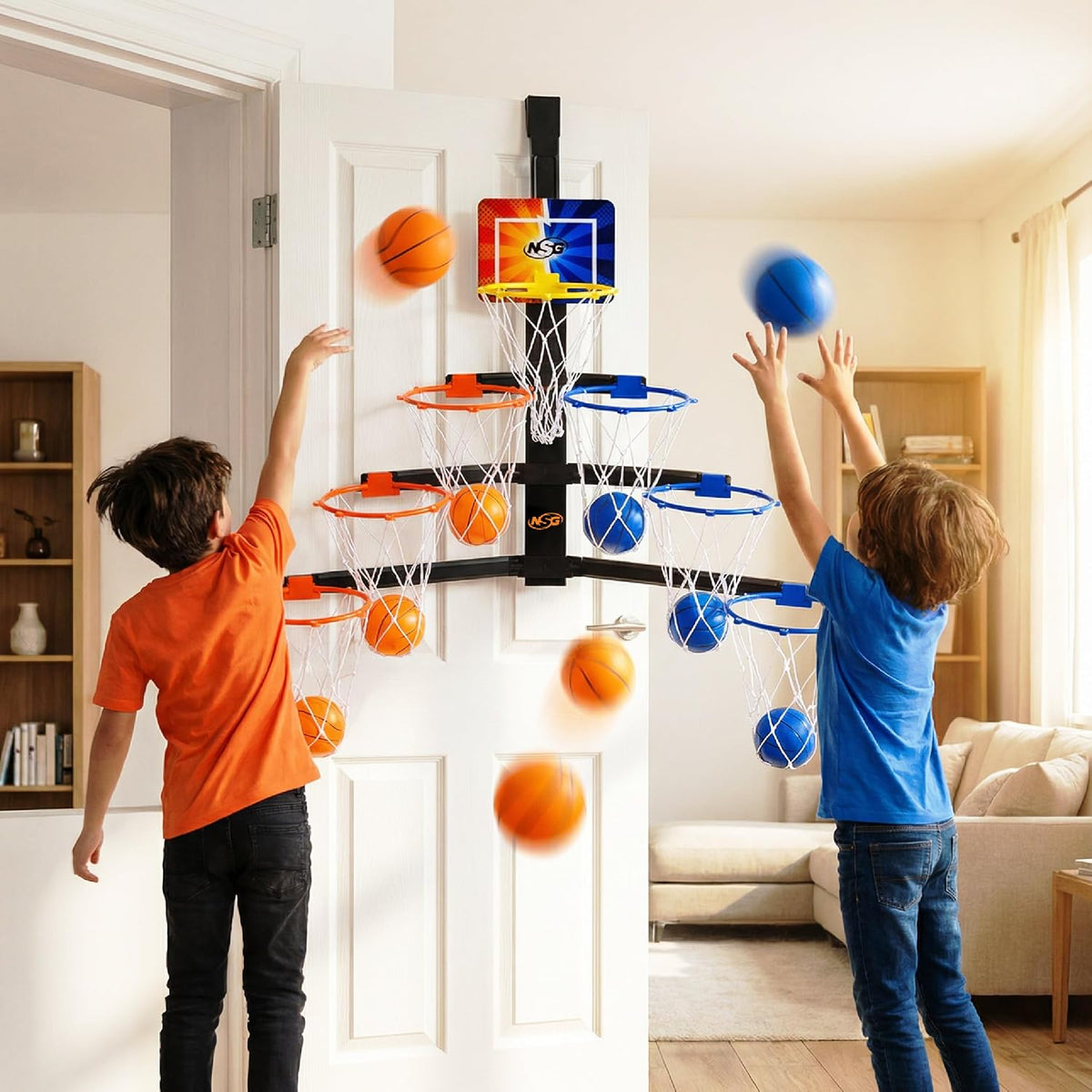 Over the Door Hoop Race