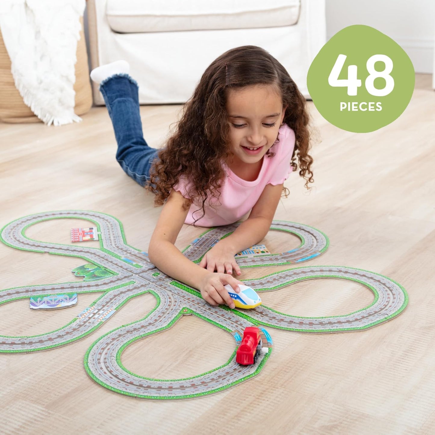 BYO Tracks Floor Puzzle