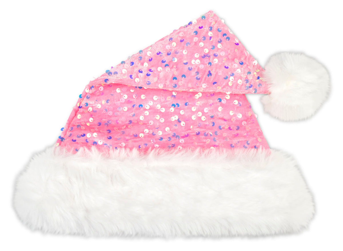 Sequin Santa Hat