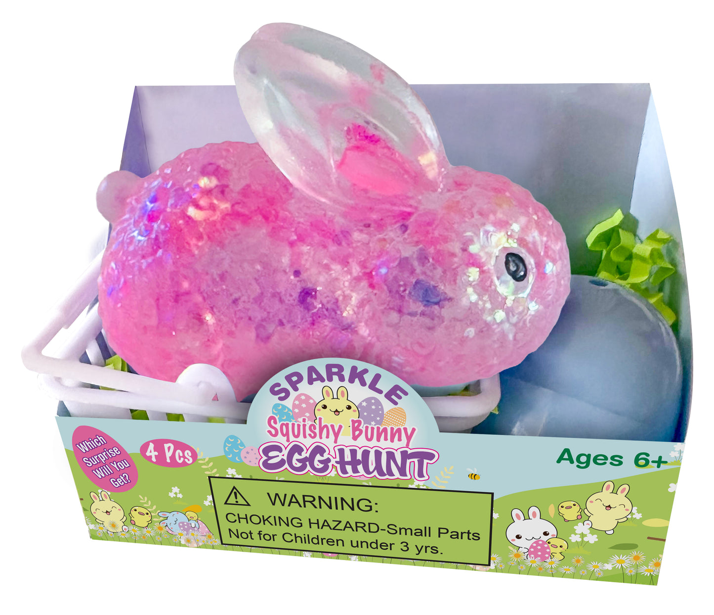 Squishy Sparkle Bunny Egg Hunt