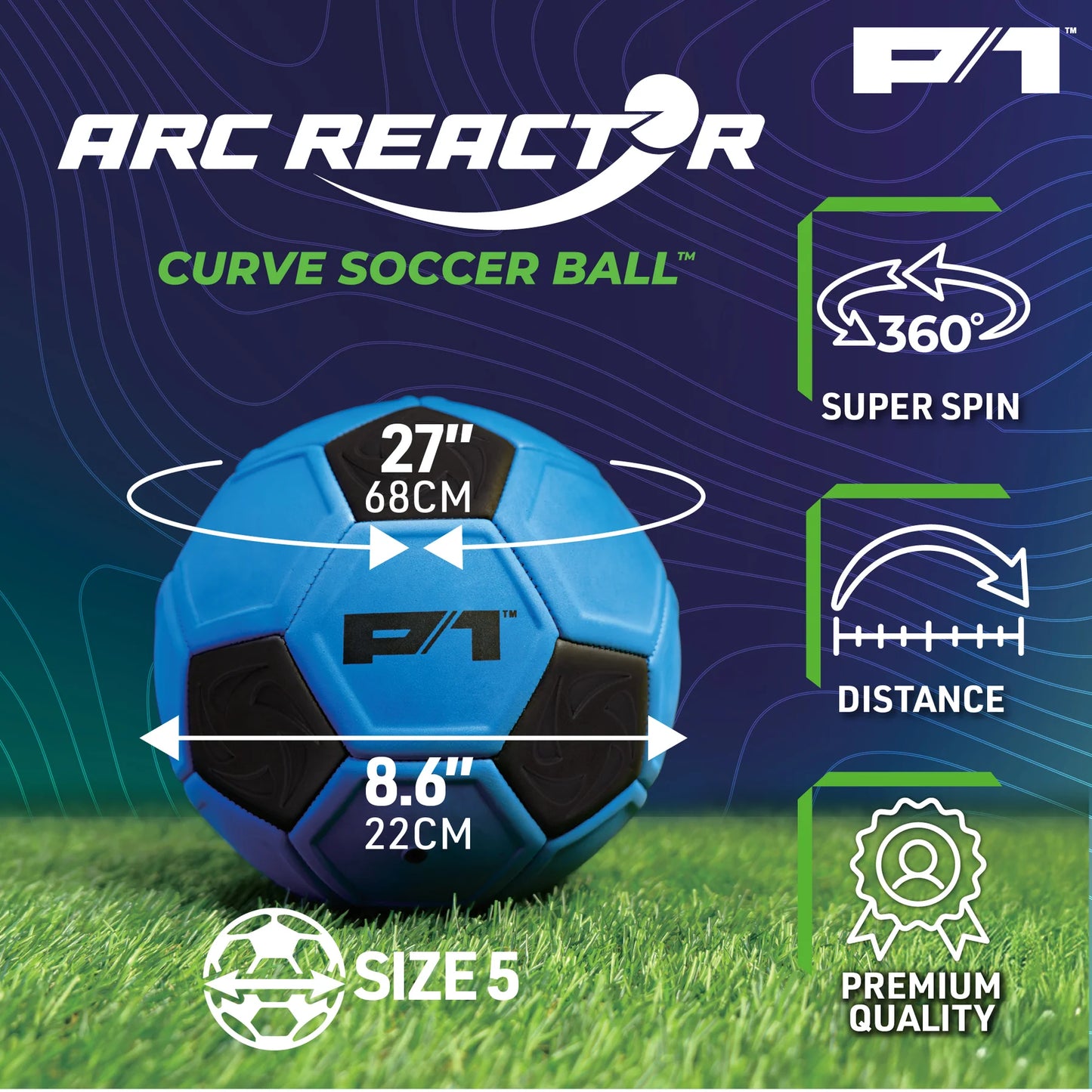 P1 Arc Reactor Soccer Ball