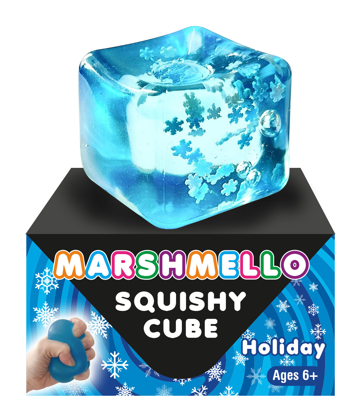 Marshmello Squishy Cube Holiday