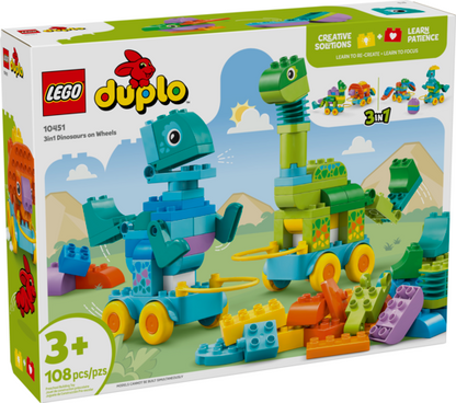 3in1 Dinos on Wheels