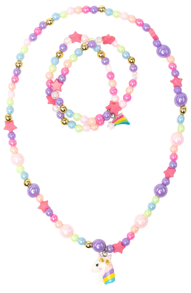 Cheerful Unicorn Necklace Set