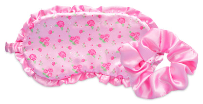 Pretty in Pink Eye Mask & Scrunchie Set