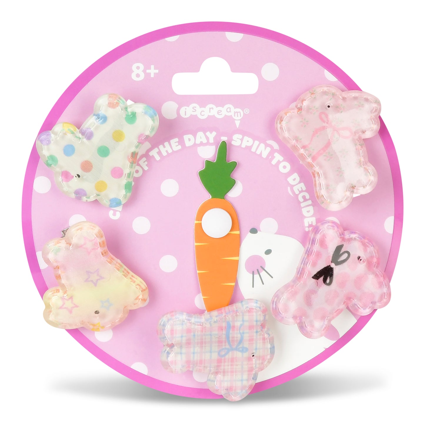 Bunny Hair Clip Set