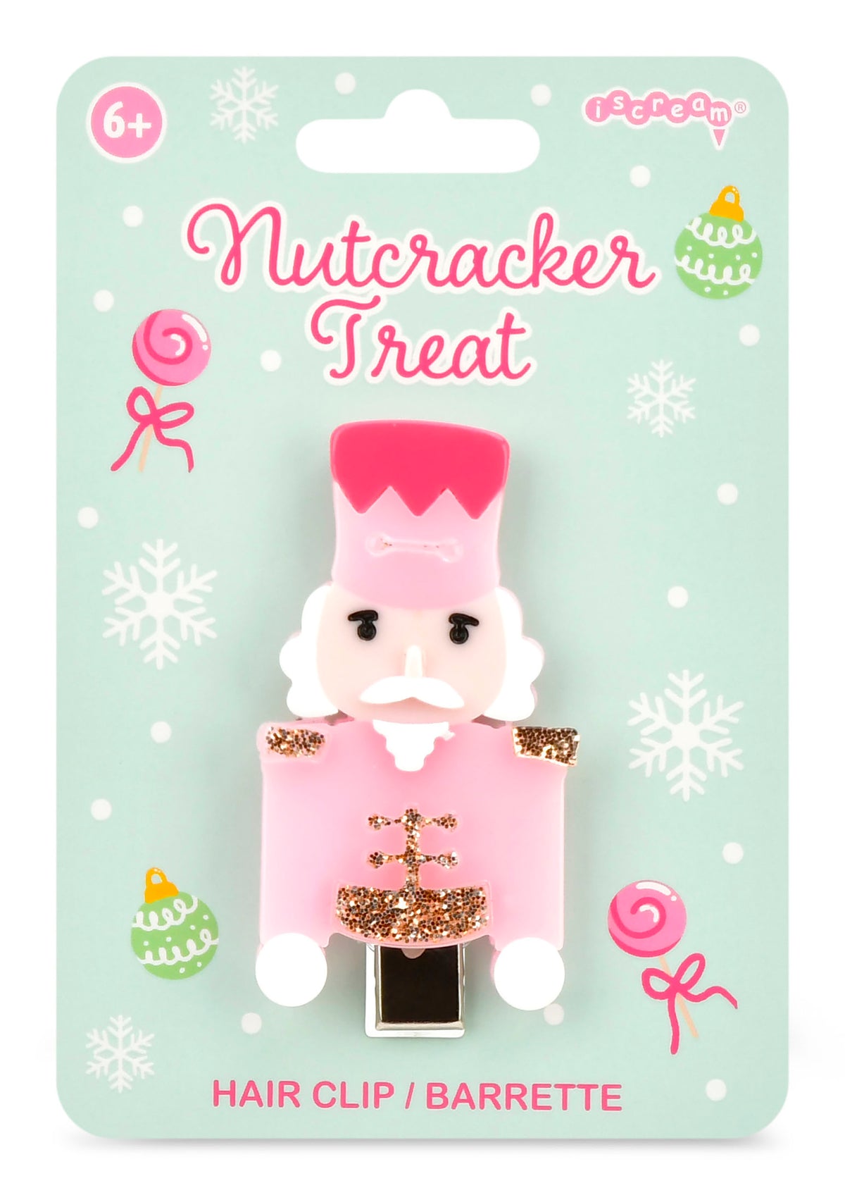 Nutcracker Hair Clip