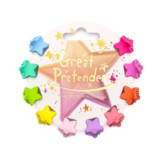 Rainbow Star Mini Clips