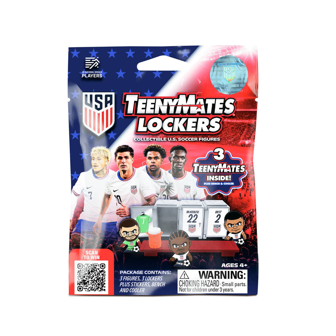 USA Mens Soccer TeenyMates Locker Room