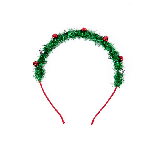 Deck The Halls Tinsel Headband