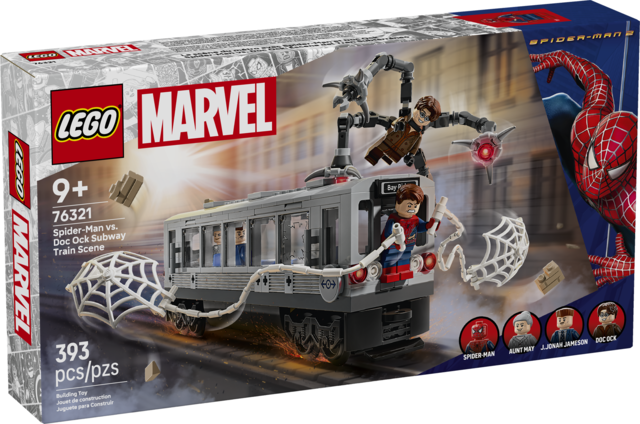 Spiderman Vs Doc Ock Subway Train