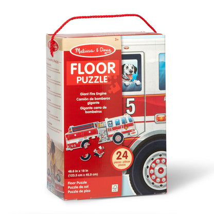 Giant Firetruck Floor Puzzle