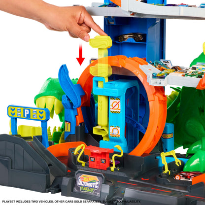 Hot Wheels Ultimate T-Rex Garage