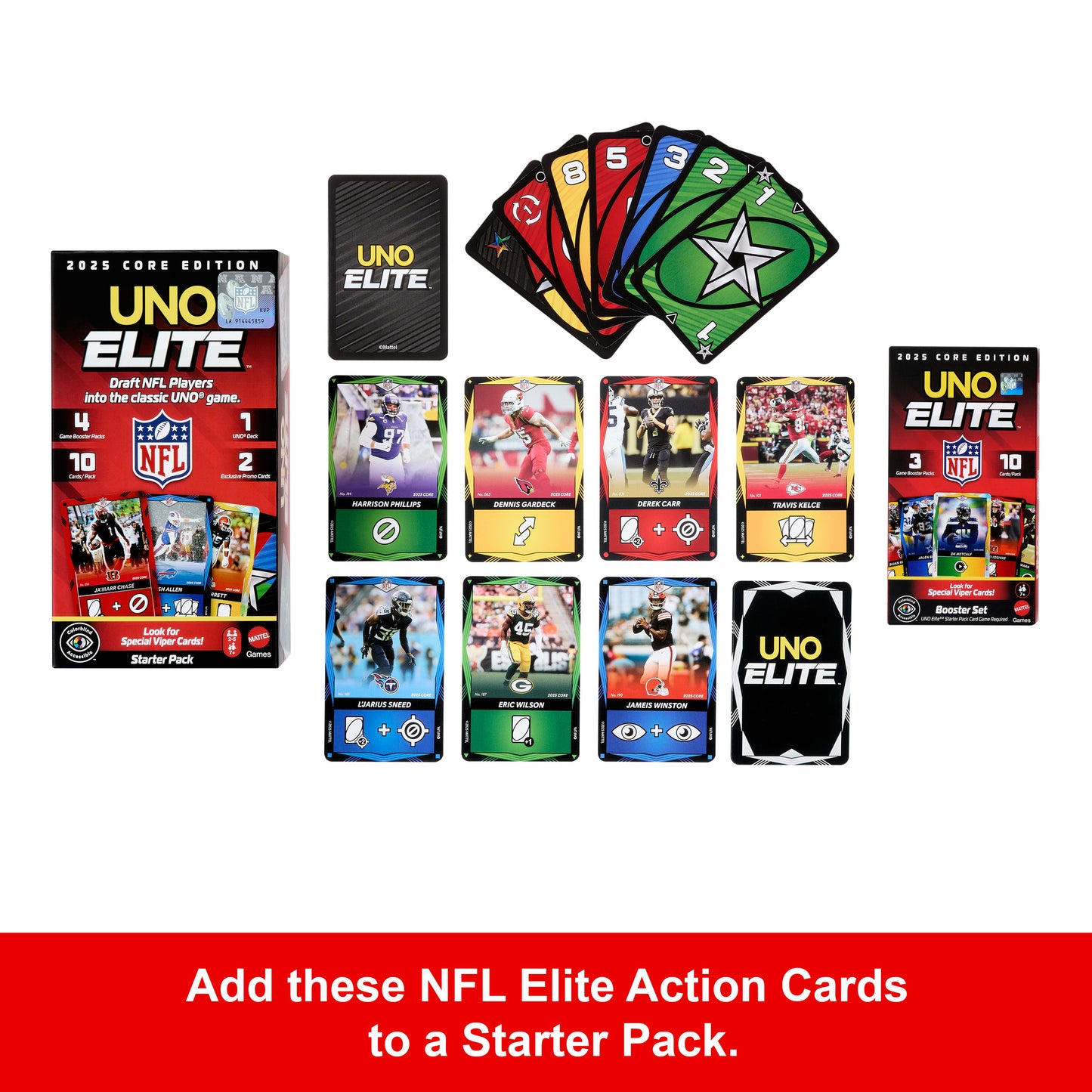 Uno NFL Elite Booster Pack