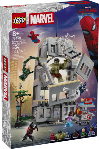 Spider-Man vs. Hulk Epic Clash