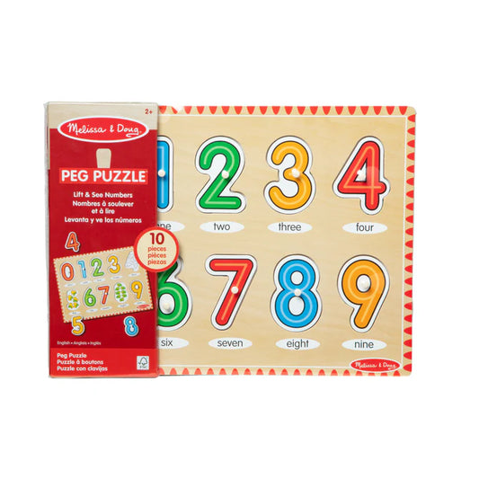 Numbers Peg Puzzle