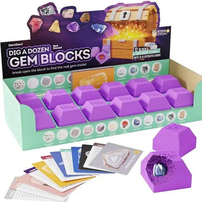 Dig a Dozen Gem Blocks