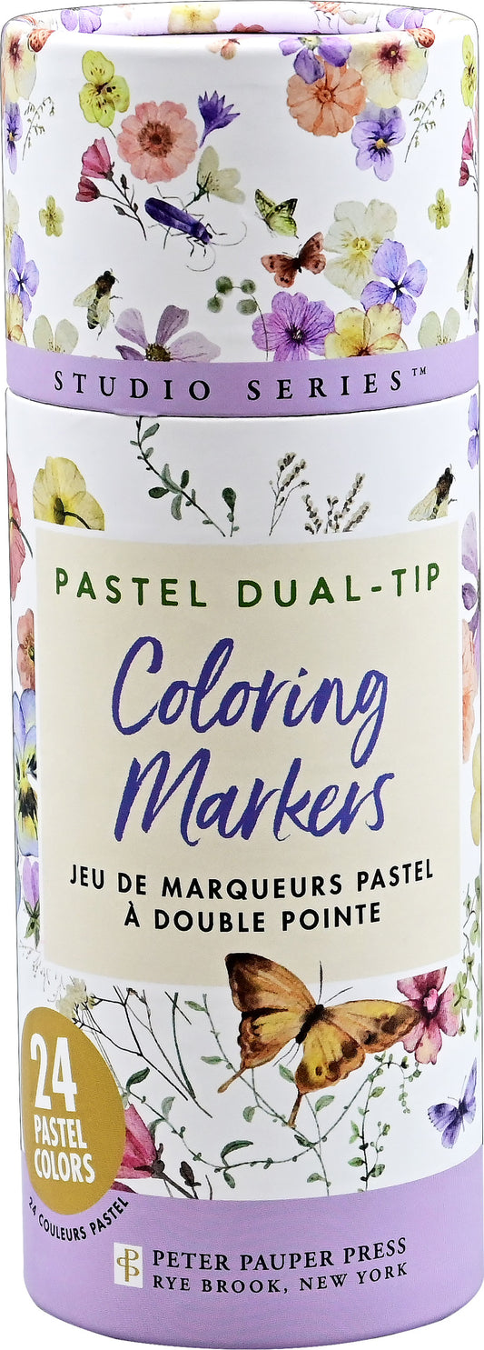 Dual  Pastel Marker Tube 24