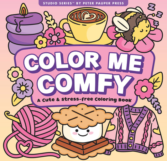 Color Me Comfy Adult Coloring Book