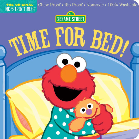 Indestructibles Time for Bed Sesame Street