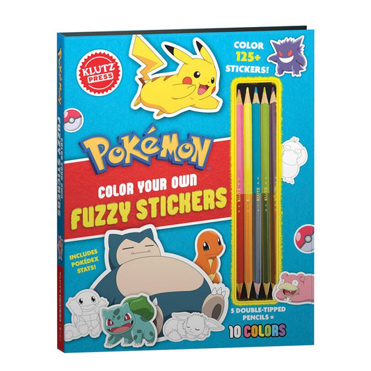 Pokemon Fuzzy Stickers